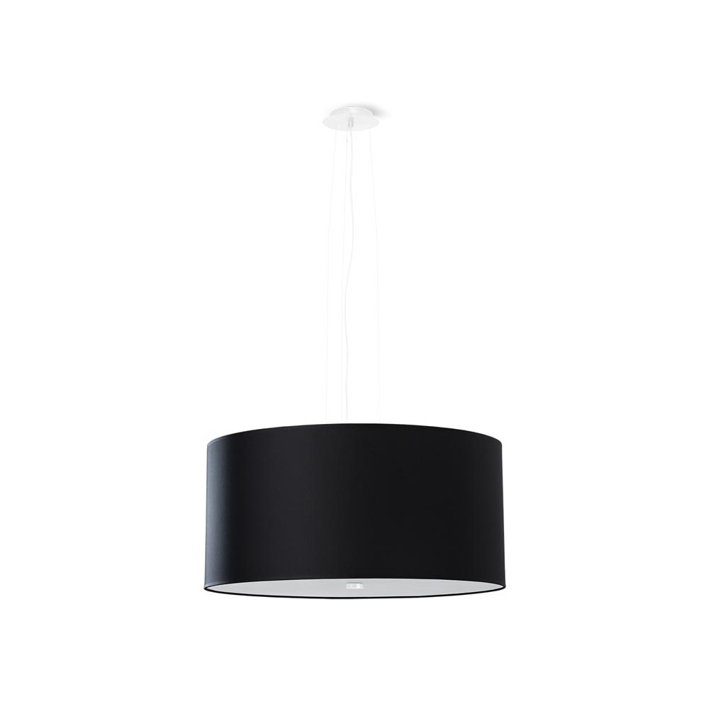 Lámpara suspendida OTTO 50, negro, E27 - XauenBatt Iluminación