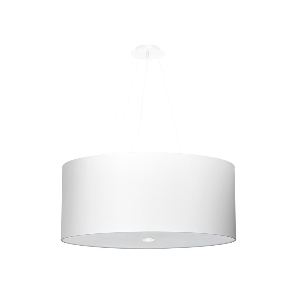 Lámpara suspendida OTTO 60, blanco, E27 - XauenBatt Iluminación