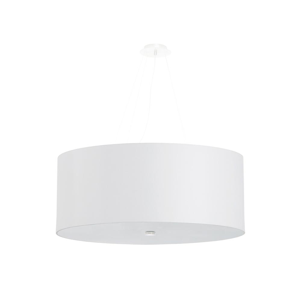 Lámpara suspendida OTTO 70, blanco, E27 - XauenBatt Iluminación