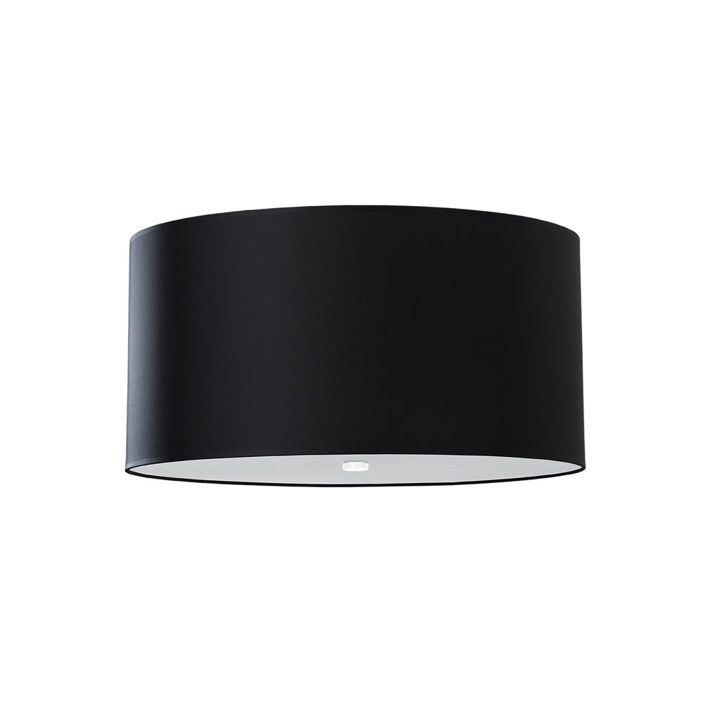 Aplique de techo OTTO 50, negro, E27 - XauenBatt Iluminación