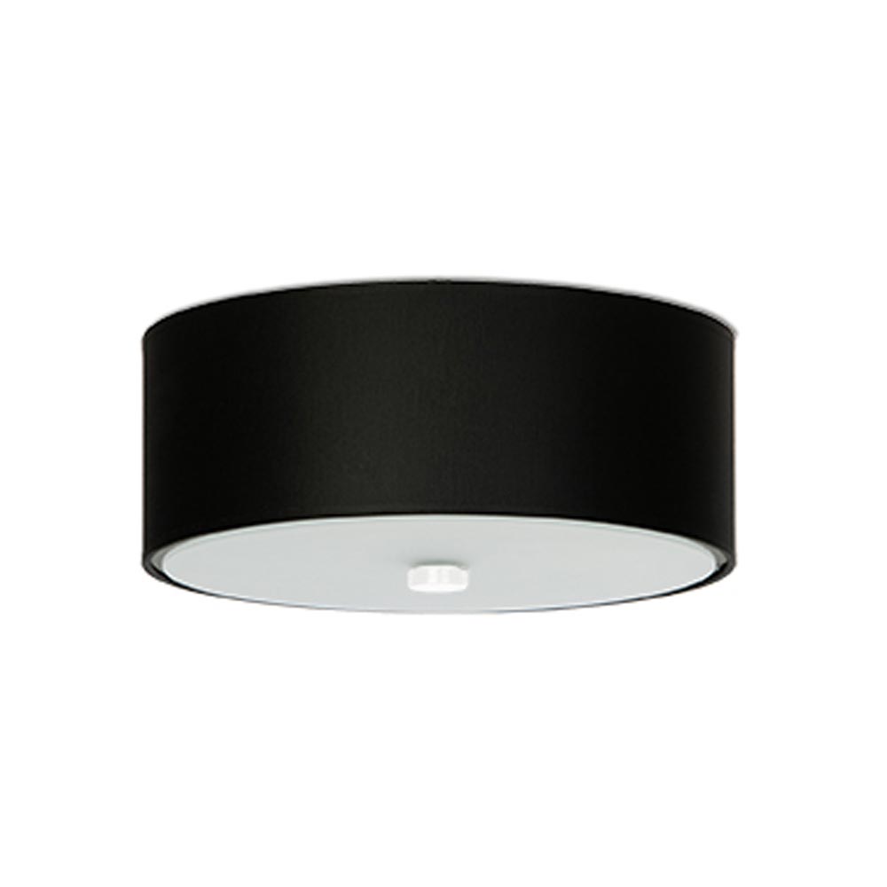 Aplique para techo SKALA 30 negro, E27 - XauenBatt Iluminación