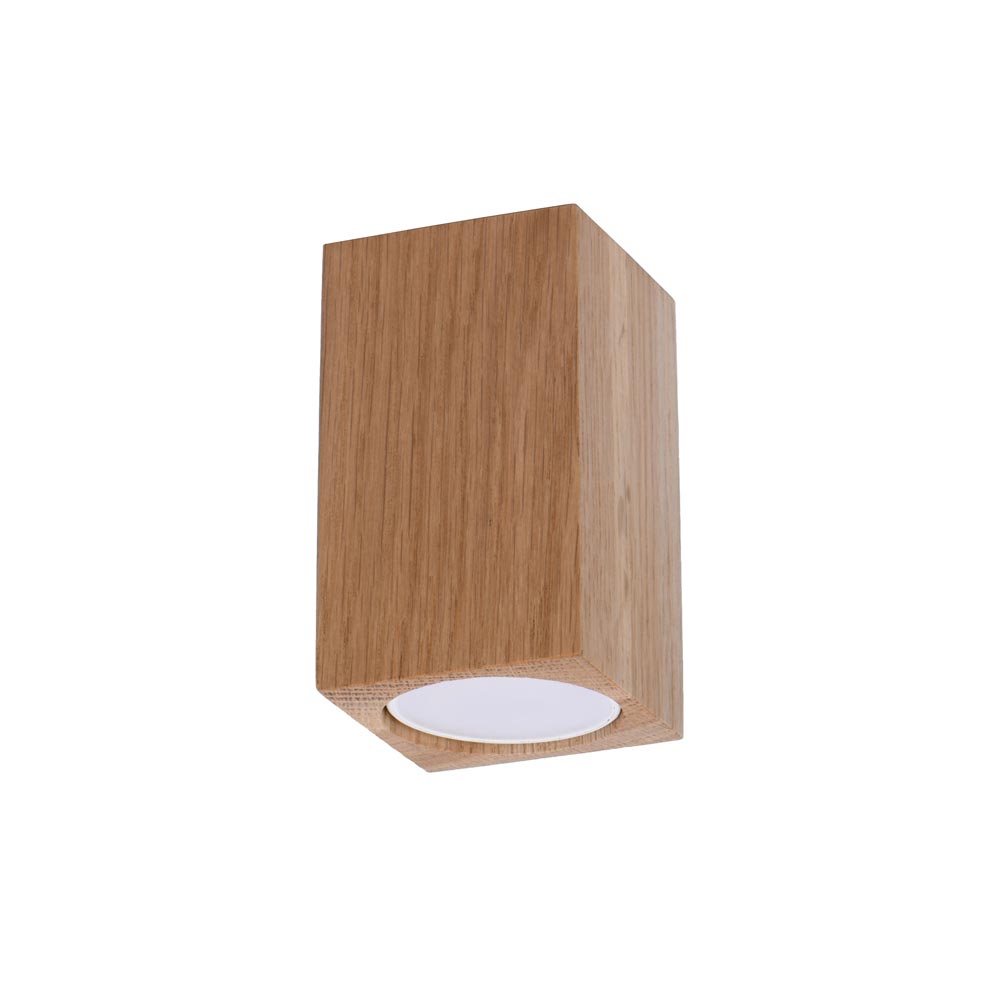 Aplique de techo KEKE 10, roble, GU10 - XauenBatt Iluminación