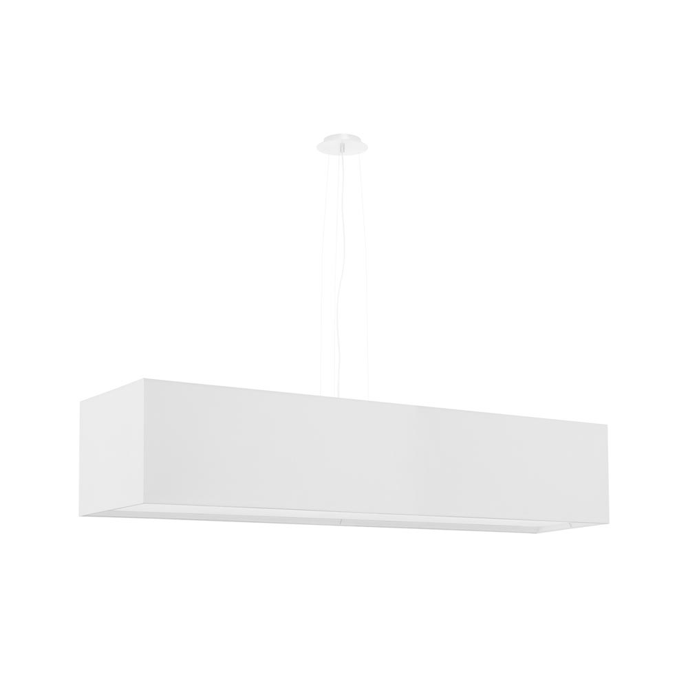 Lámpara suspendida SANTA 120 blanco, E27 - XauenBatt Iluminación