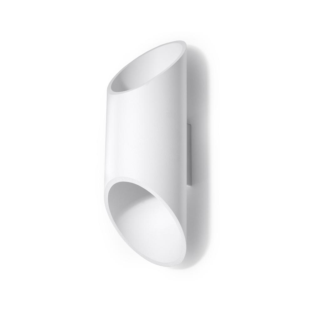 Aplique de pared PENNE 30 blanco, G9 - XauenBatt Iluminación