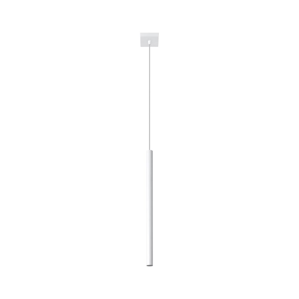 Lámpara de techo PASTELO 1 blanca, G9 - XauenBatt Iluminación