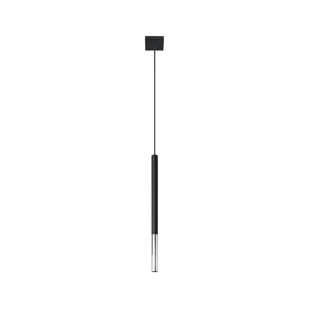 Lámpara de techo MOZAICA 1 negra/cromo - XauenBatt Iluminación