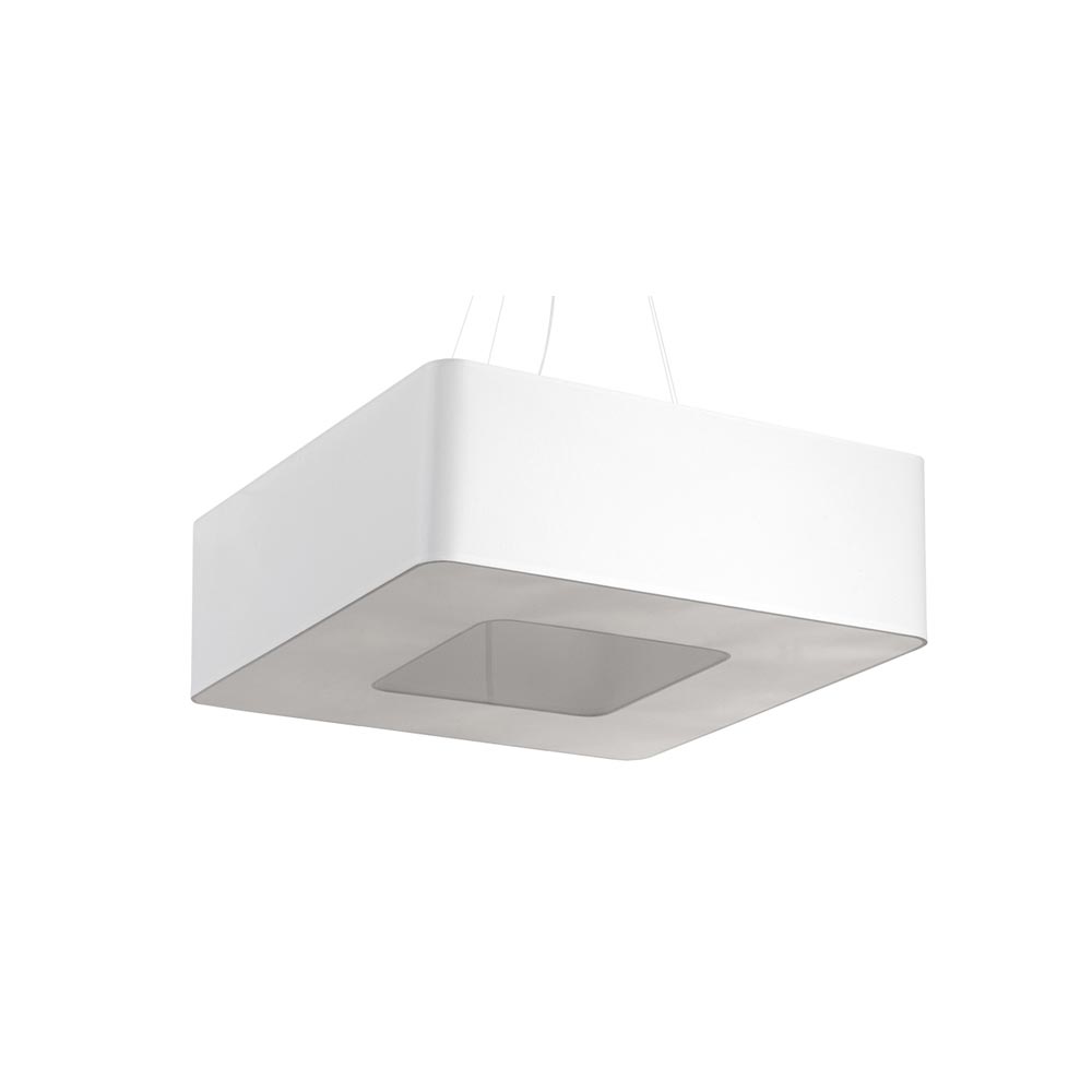 Lámpara suspendida URANO 60 blanca, E27 - XauenBatt Iluminación