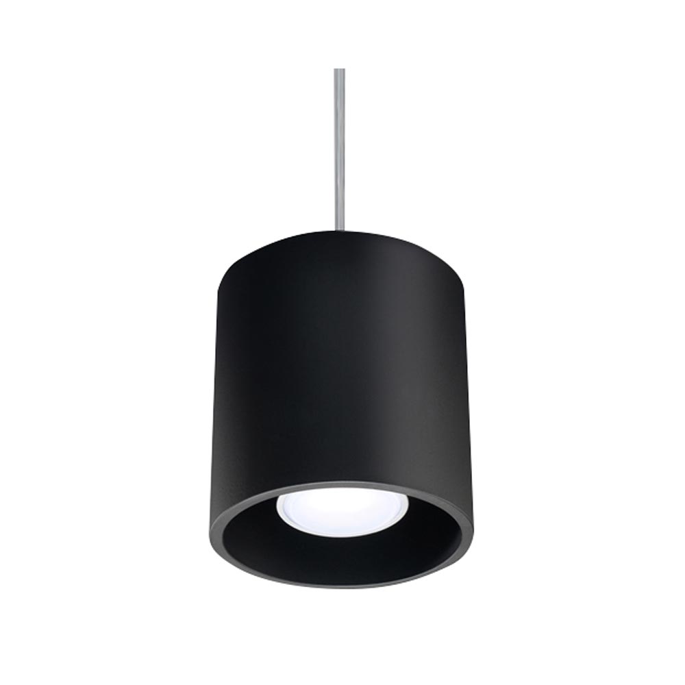 Lámpara de techo ORBIS 1 negro, GU10 - XauenBatt Iluminación