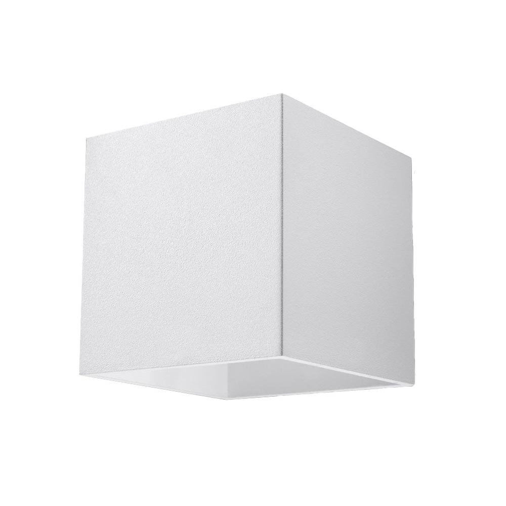 Aplique de pared QUAD 1 blanco, G9 - XauenBatt Iluminación