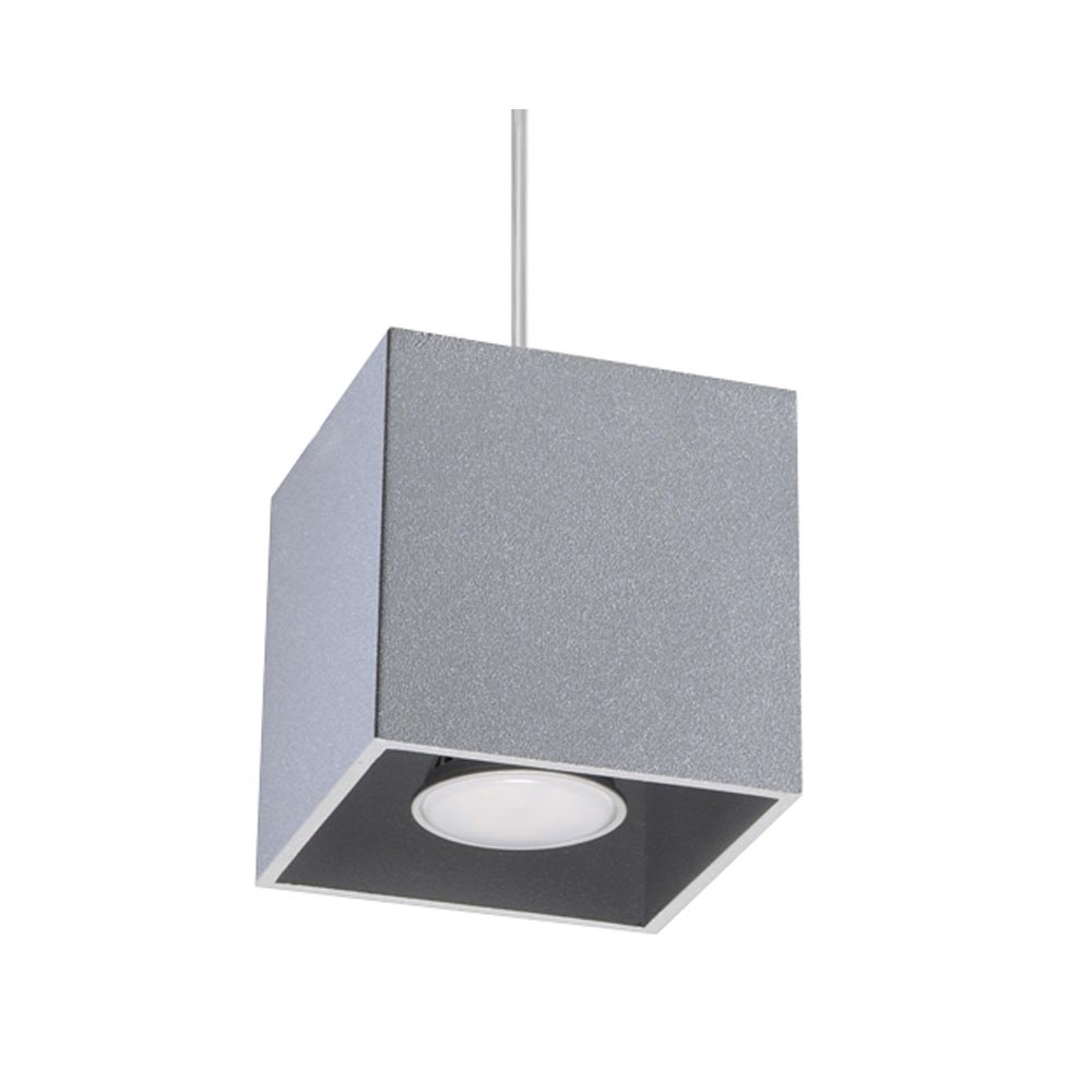 Lámpara de techo QUAD 1 gris, GU10 - XauenBatt Iluminación