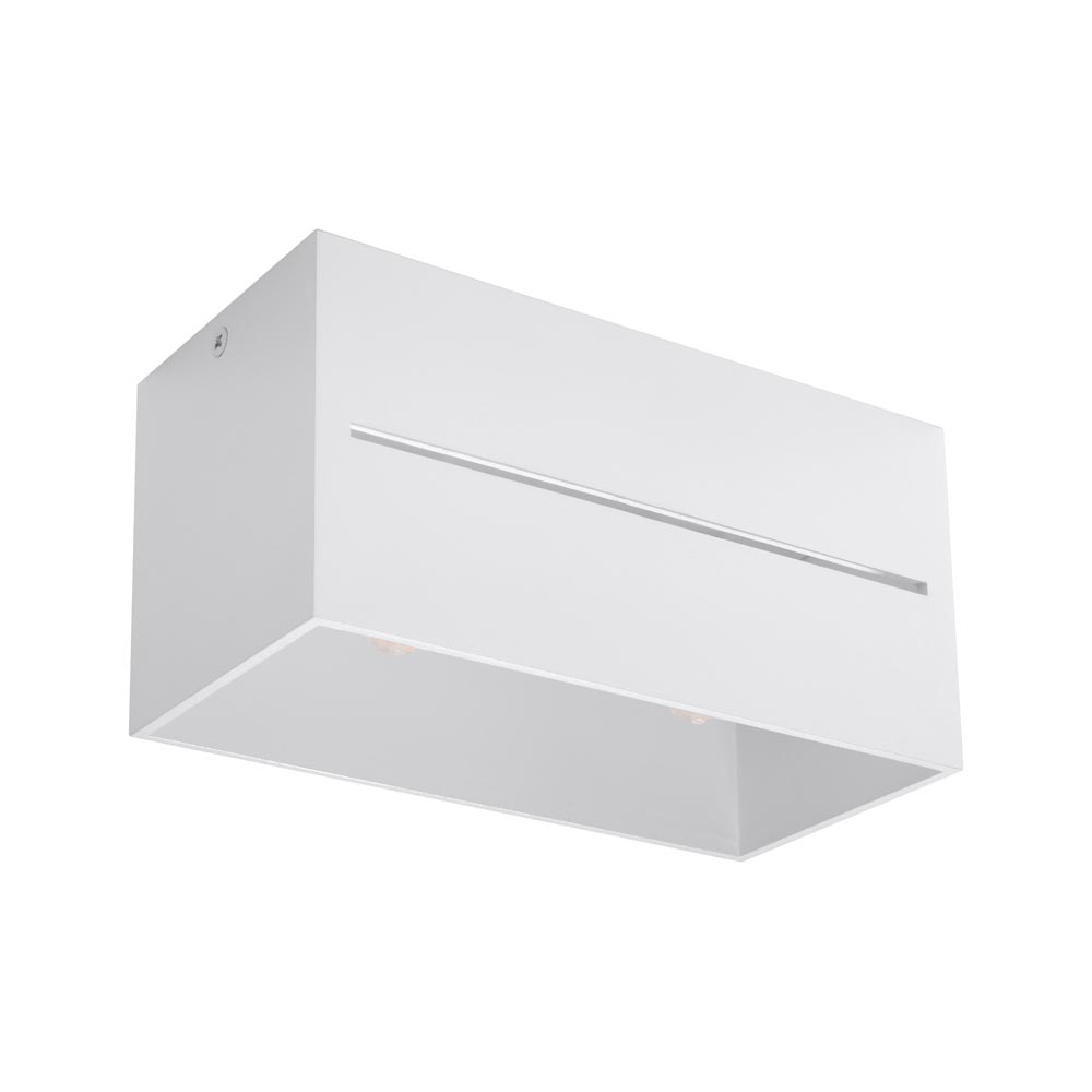 Aplique de techo LOBO 2 blanco, G9 - XauenBatt Iluminación