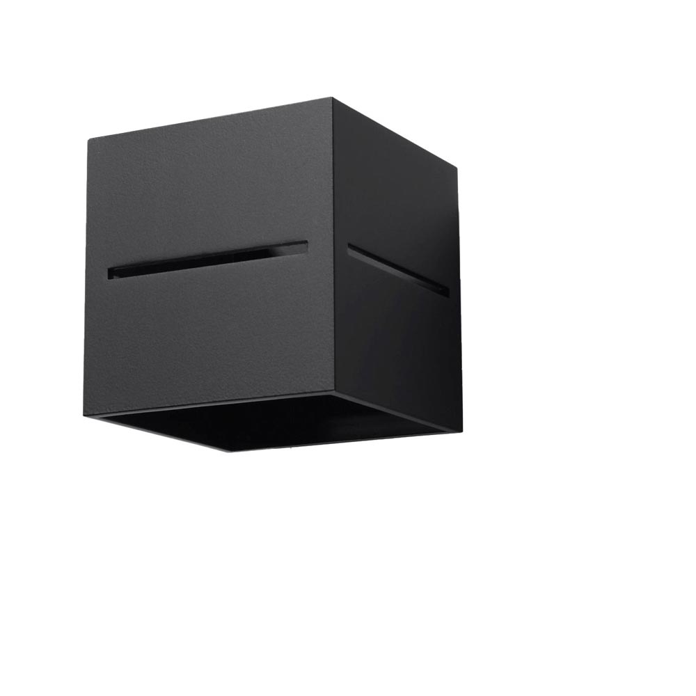 Aplique de pared LOBO negro, G9 - XauenBatt Iluminación