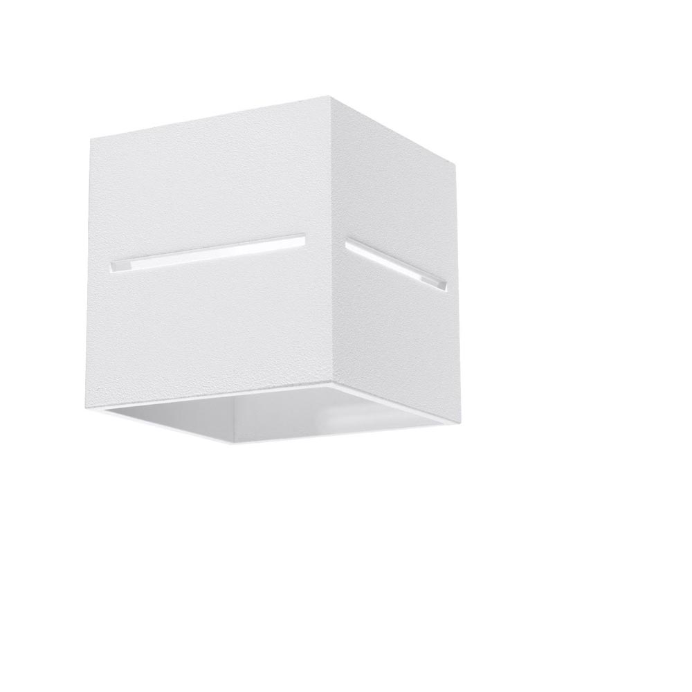 Aplique de pared LOBO blanco, G9 - XauenBatt Iluminación