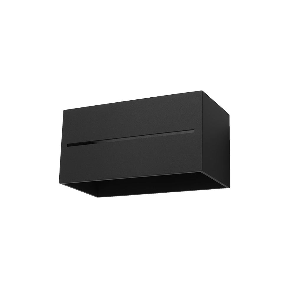 Aplique de pared LOBO MAXI negro, G9 - XauenBatt Iluminación