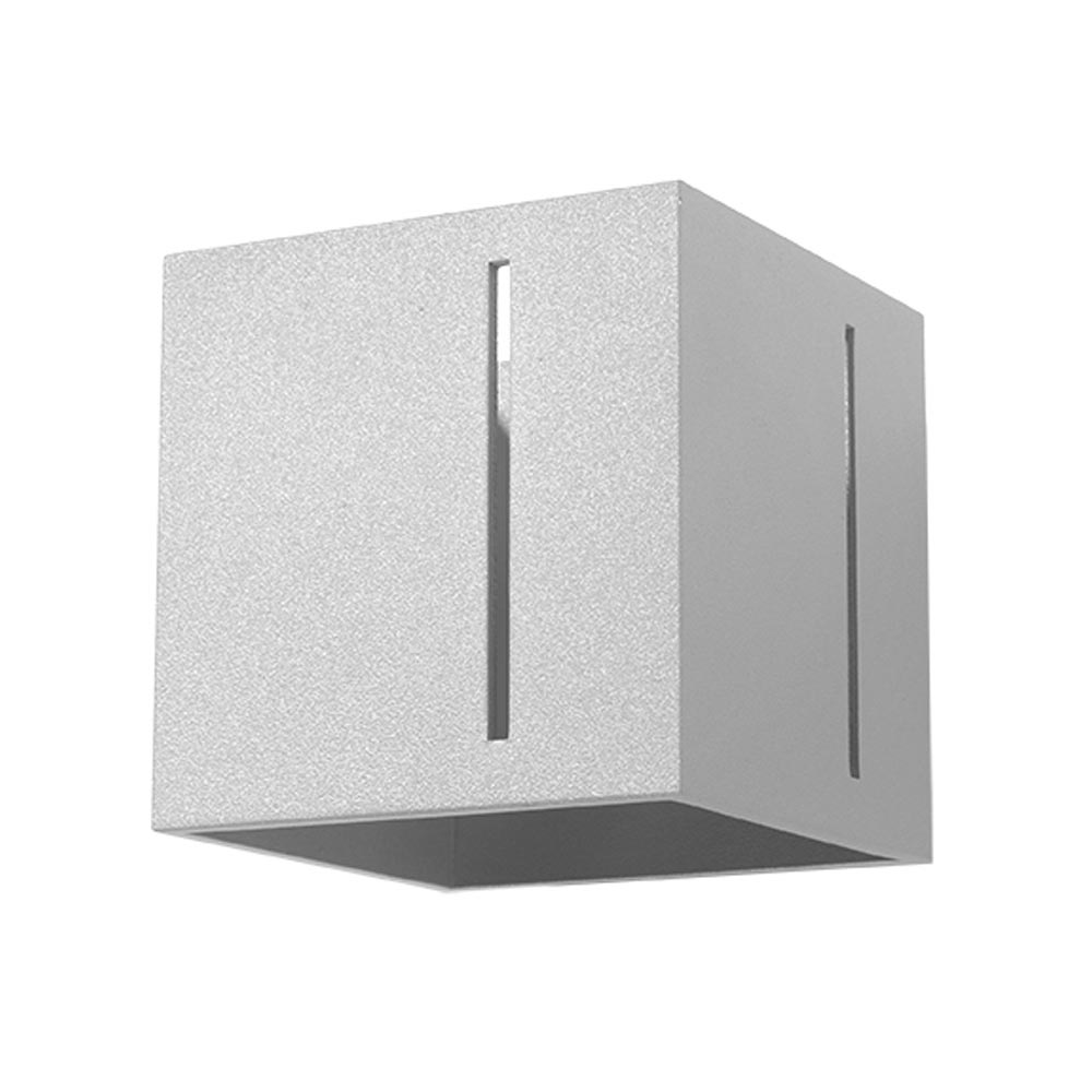 Aplique de pared PIXAR gris, G9 - XauenBatt Iluminación