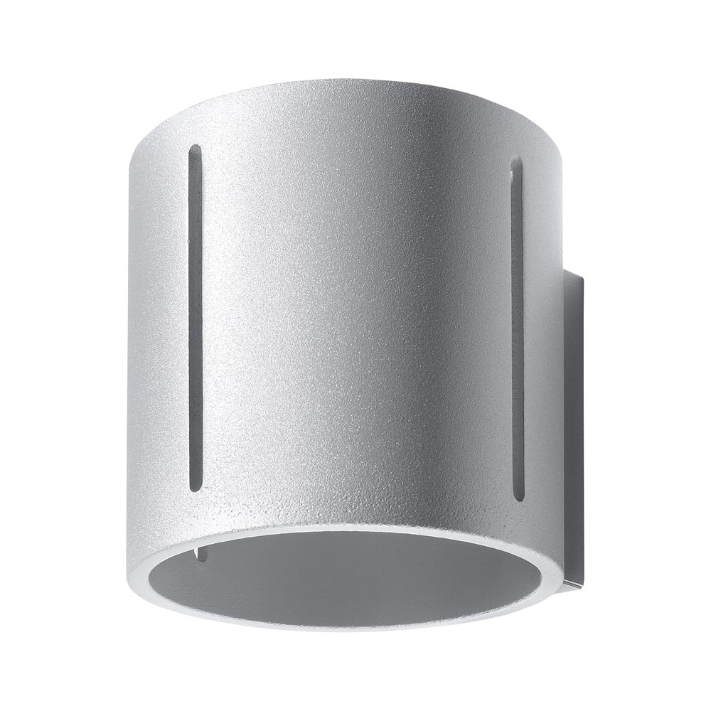 Aplique de pared INEZ gris, G9 - XauenBatt Iluminación