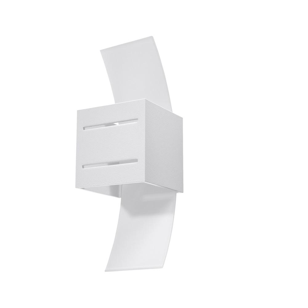 Aplique de pared LORETO blanco, G9 - XauenBatt Iluminación