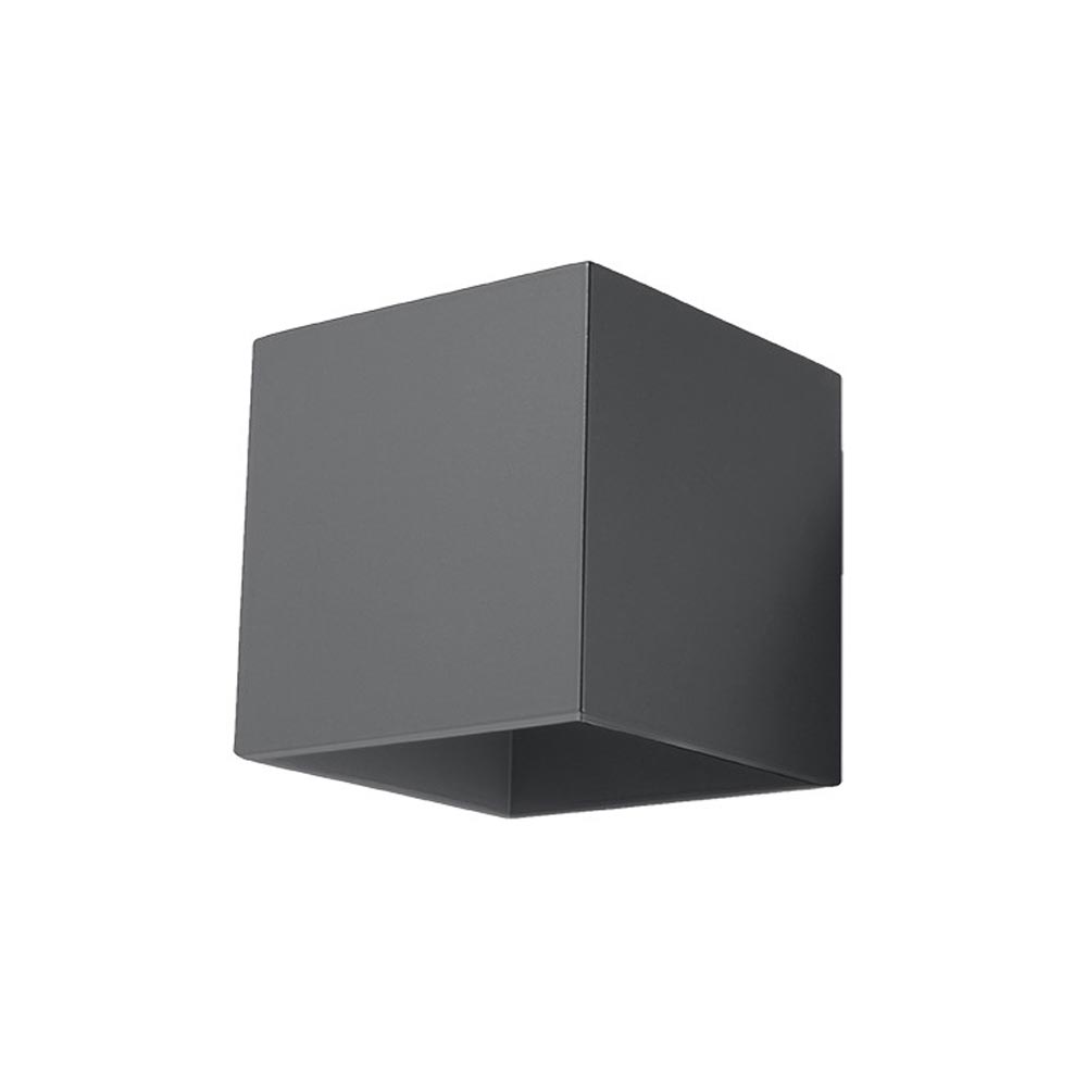 Aplique de pared QUAD 1 antracita, G9 - XauenBatt Iluminación