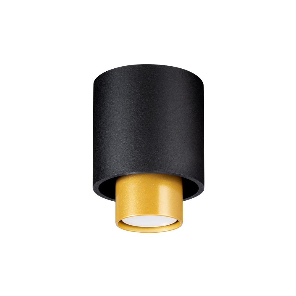 Aplique de techo NESI negro, GU10 - XauenBatt Iluminación