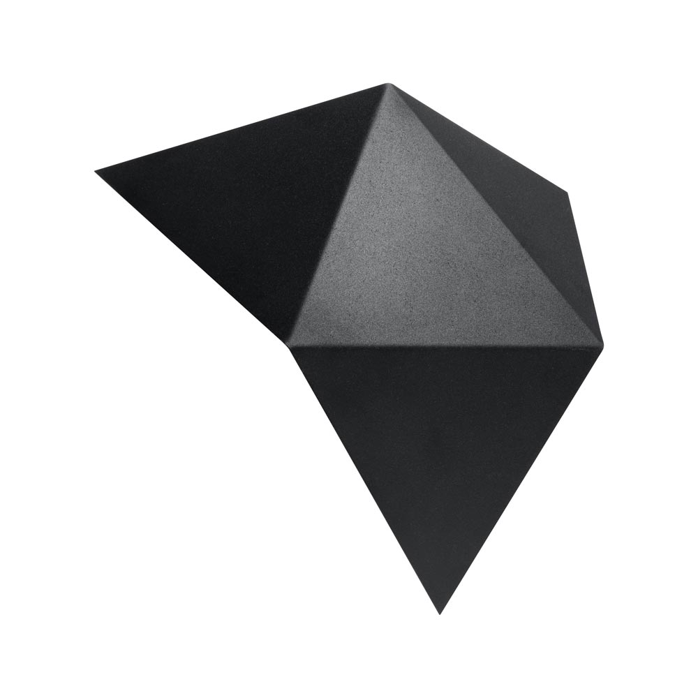 Aplique de pared SOLIDO negro, G9 - XauenBatt Iluminación
