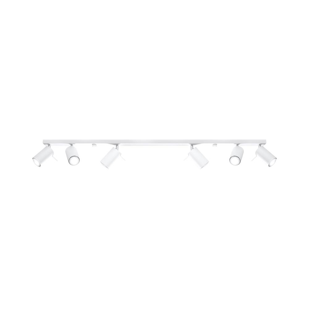 Aplique de techo RING 6L blanco, GU10 - XauenBatt Iluminación