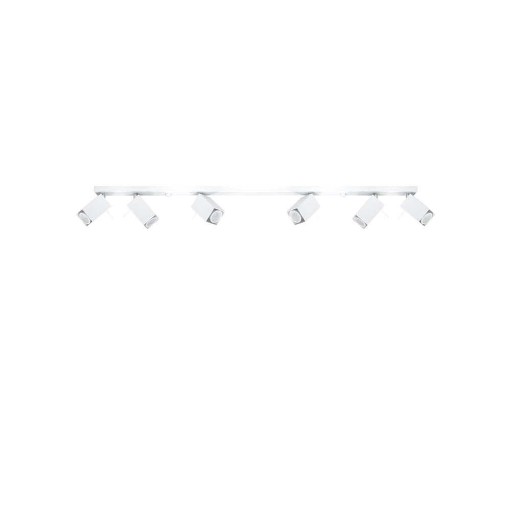 Aplique de techo MERIDA 6L blanco, GU10 - XauenBatt Iluminación