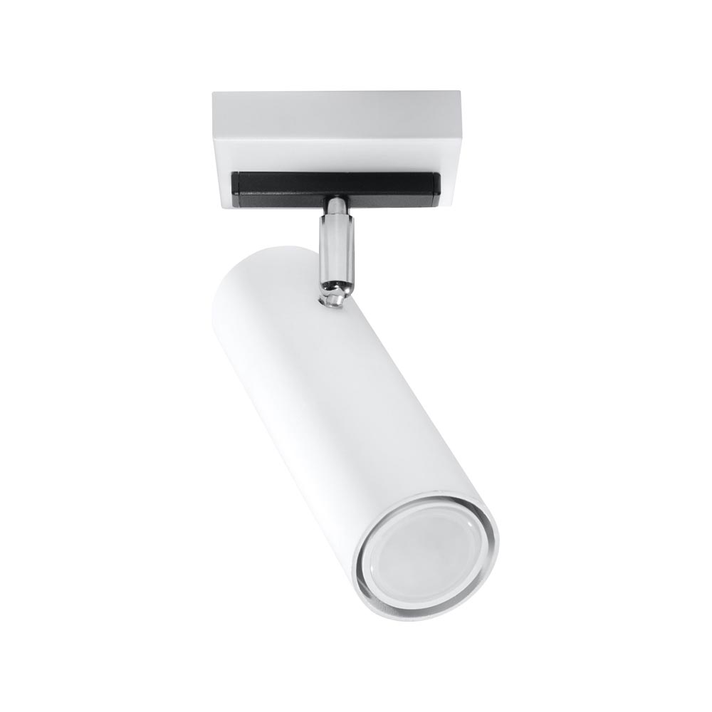 Aplique de techo DIREZIONE 1 blanco, GU10 - XauenBatt Iluminación