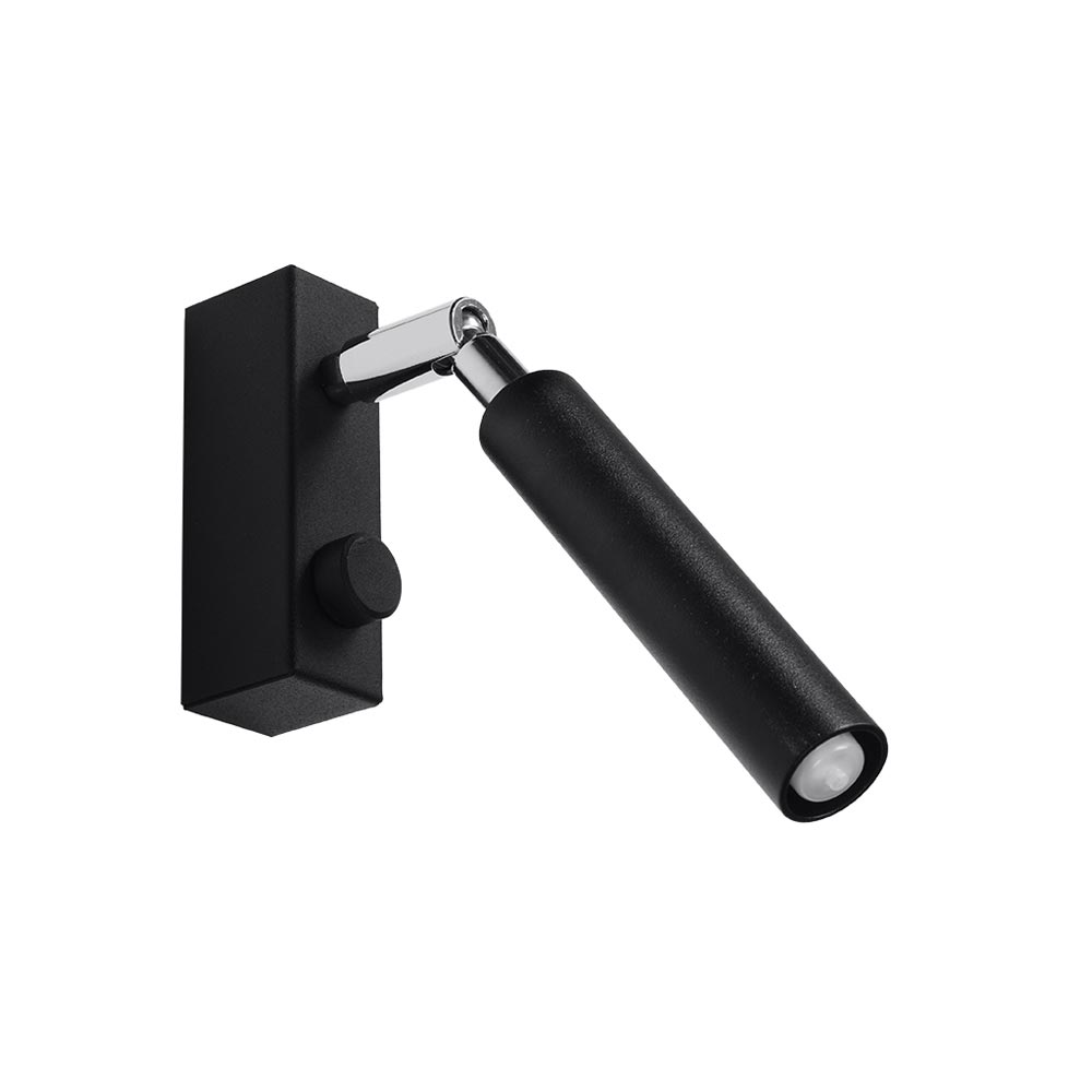 Aplique de pared EYETECH 1 negro, G9 - XauenBatt Iluminación