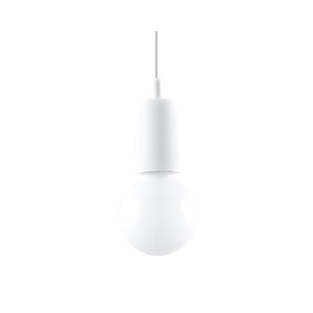 Lámpara de techo DIEGO 1 blanco, E27 - XauenBatt Iluminación