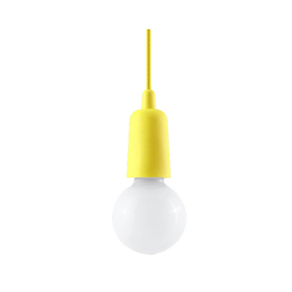 Lámpara de techo DIEGO 1 amarillo, E27 - XauenBatt Iluminación