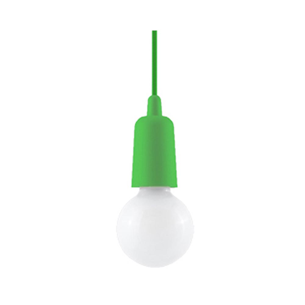 Lámpara de techo DIEGO 1 verde, E27 - XauenBatt Iluminación