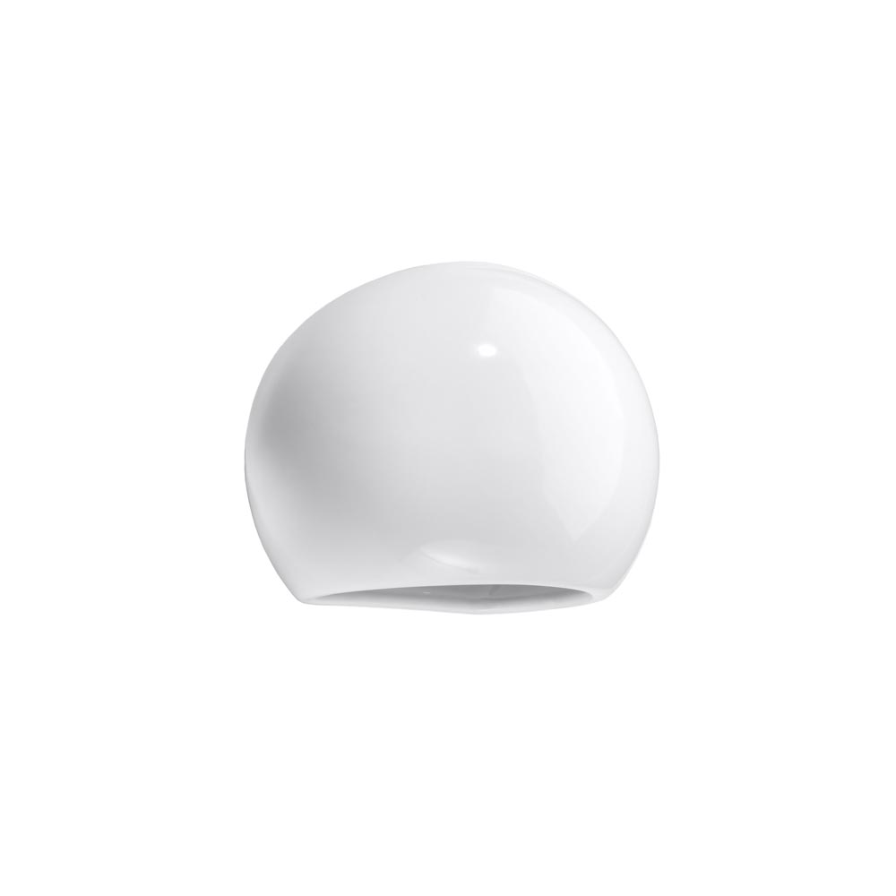 Aplique de pared barnizado GLOBE blanco brillo - XauenBatt Iluminación