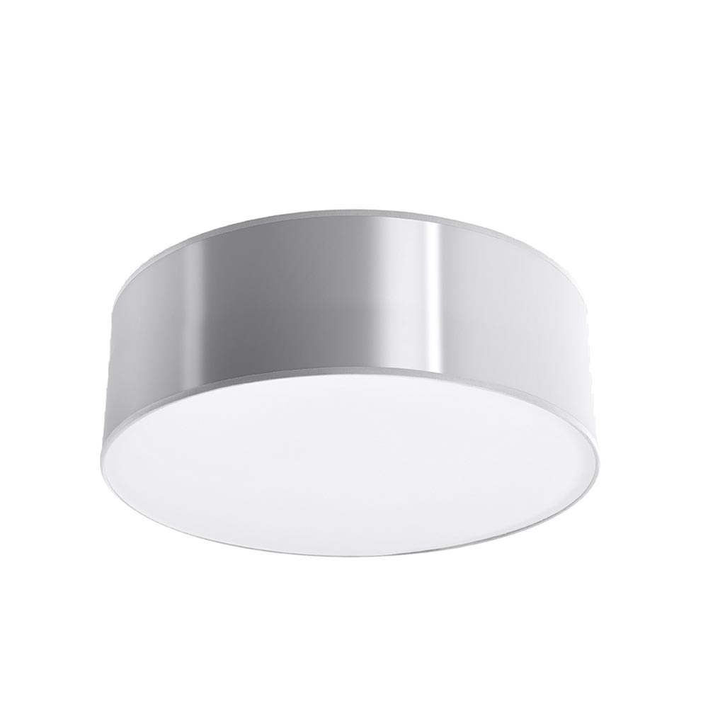 Aplique de techo ARENA gris, E27 - XauenBatt Iluminación
