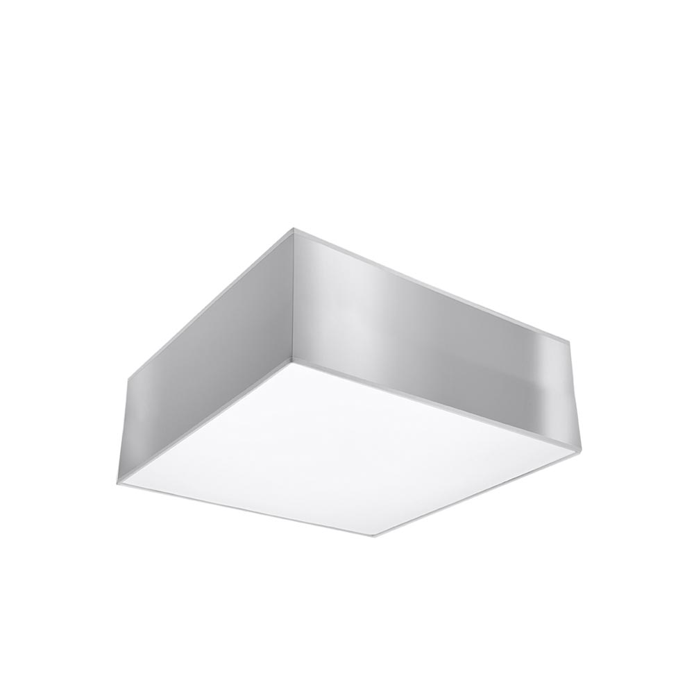Plafón HORUS gris, E27 - XauenBatt Iluminación