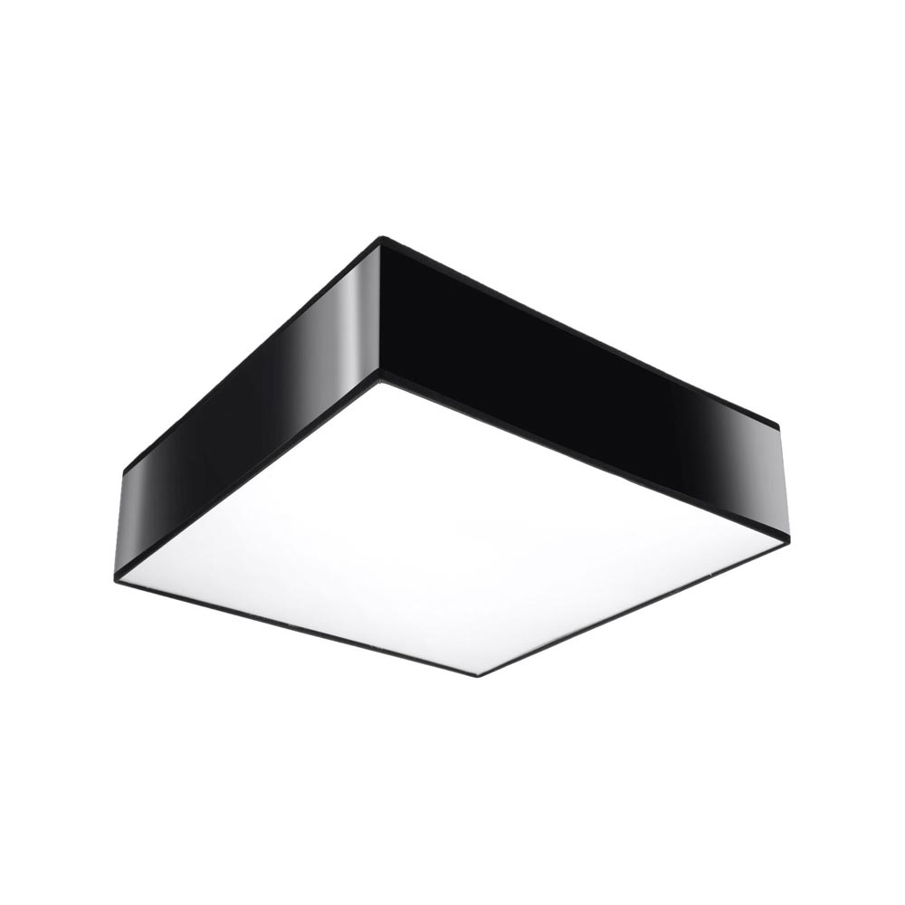 Aplique de techo HORUS 35 negro, E27 - XauenBatt Iluminación