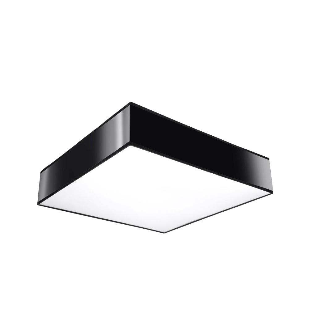 Aplique de techo HORUS 45 negro, E27 - XauenBatt Iluminación