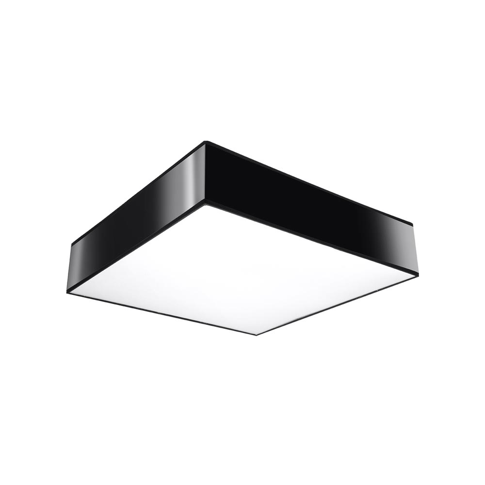 Aplique de techo HORUS 55 negro, E27 - XauenBatt Iluminación