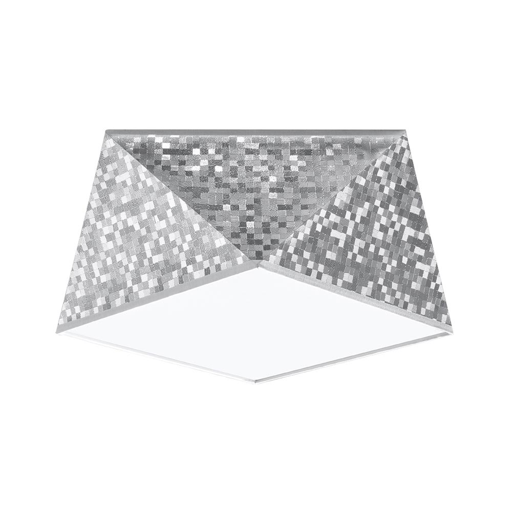Aplique de techo HEXA 25 silver - XauenBatt Iluminación