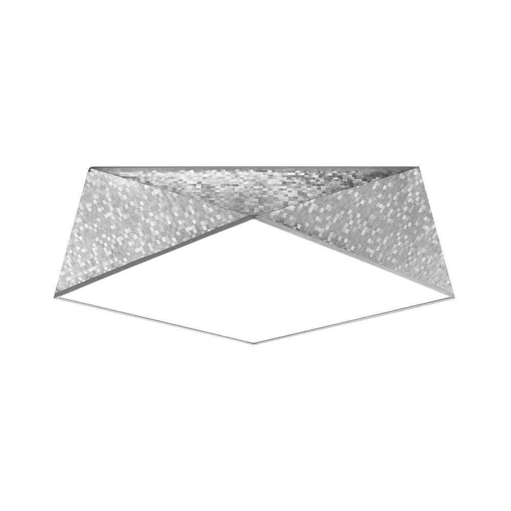 Aplique de techo HEXA 45 silver - XauenBatt Iluminación