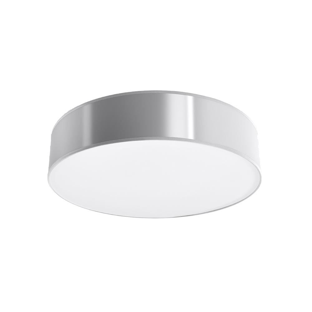 Aplique de techo ARENA 55 gris, E27 - XauenBatt Iluminación