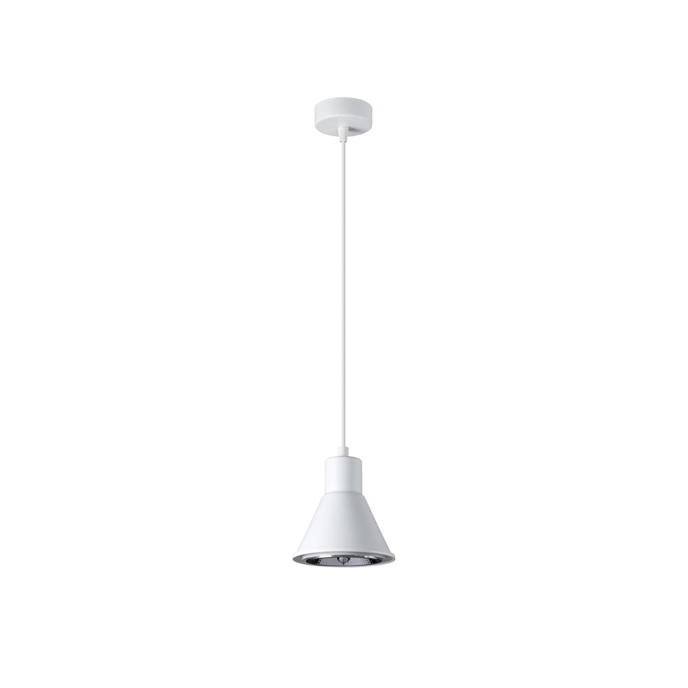 Lámpara colgante TALEJA 1 blanco ES111 - XauenBatt Iluminación