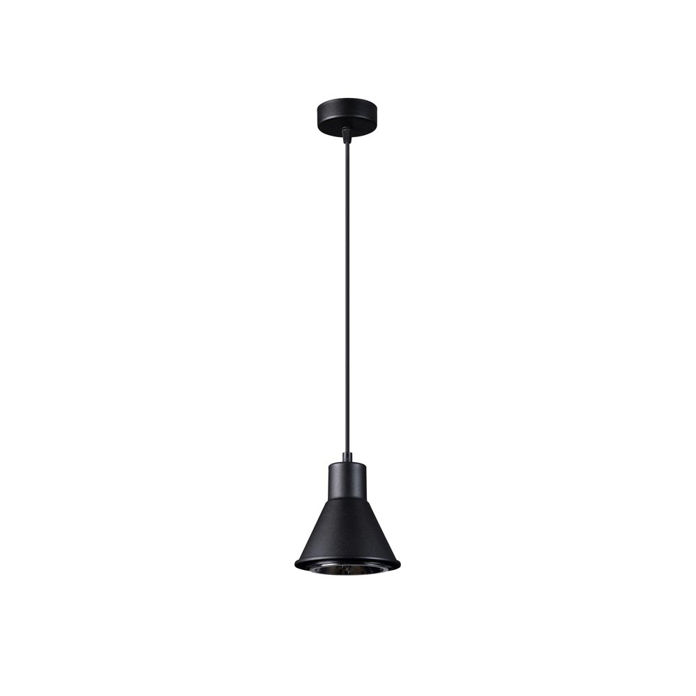 Lámpara colgante TALEJA 1 negro ES111 - XauenBatt Iluminación