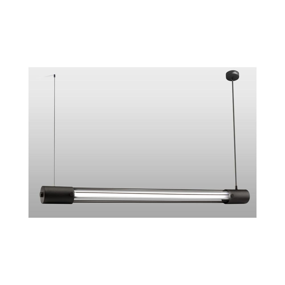 Lámpara de techo VALO negro, T8 - XauenBatt Iluminación