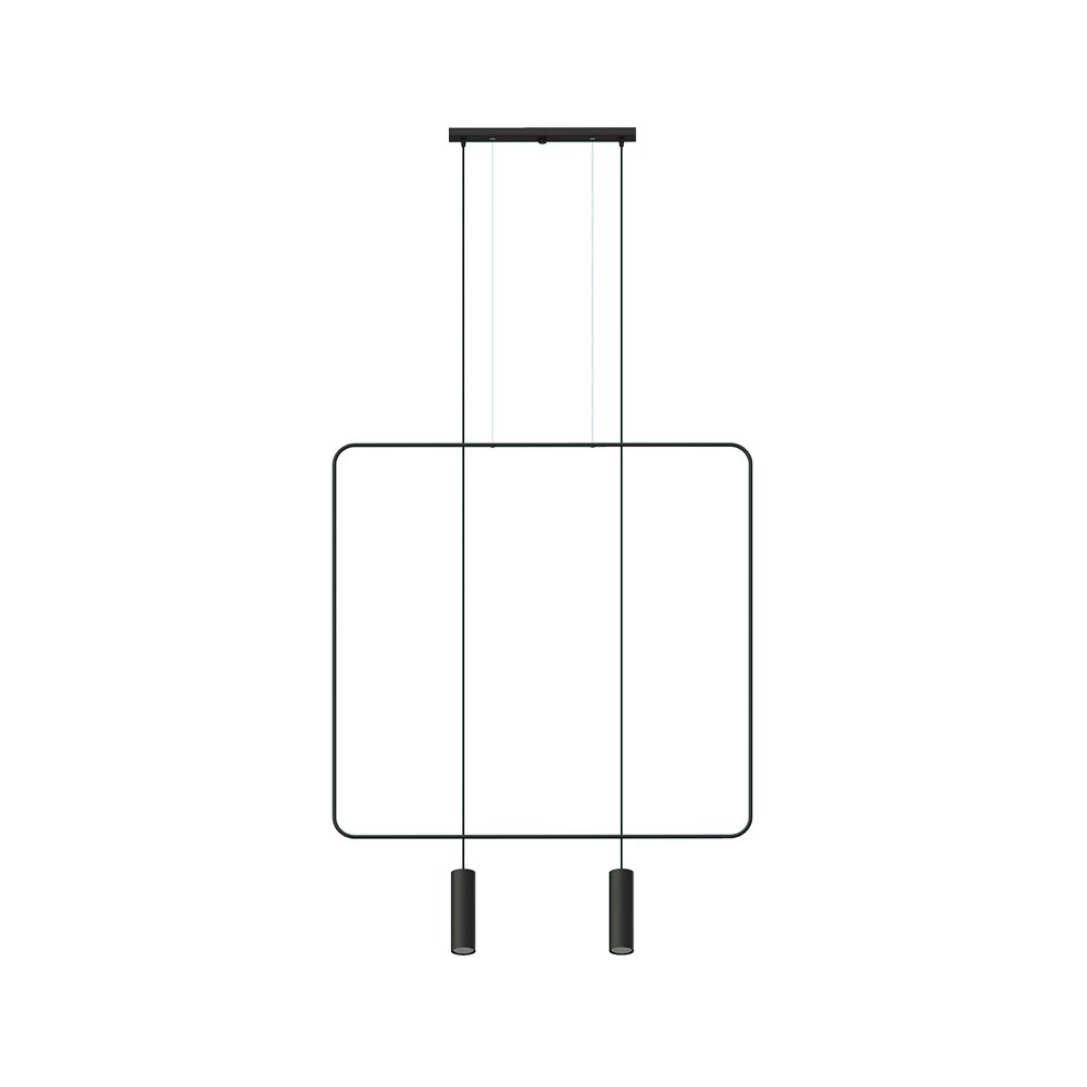 Lámpara de techo RANA 2 negro, GU10 - XauenBatt Iluminación