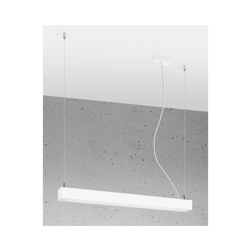 Lámpara de techo PINNE LED 65 blanco, 22W - XauenBatt Iluminación