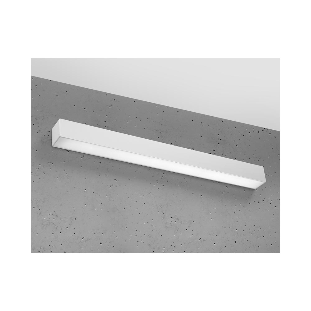Aplique de pared PINNE LED 65 gris, 22W - XauenBatt Iluminación