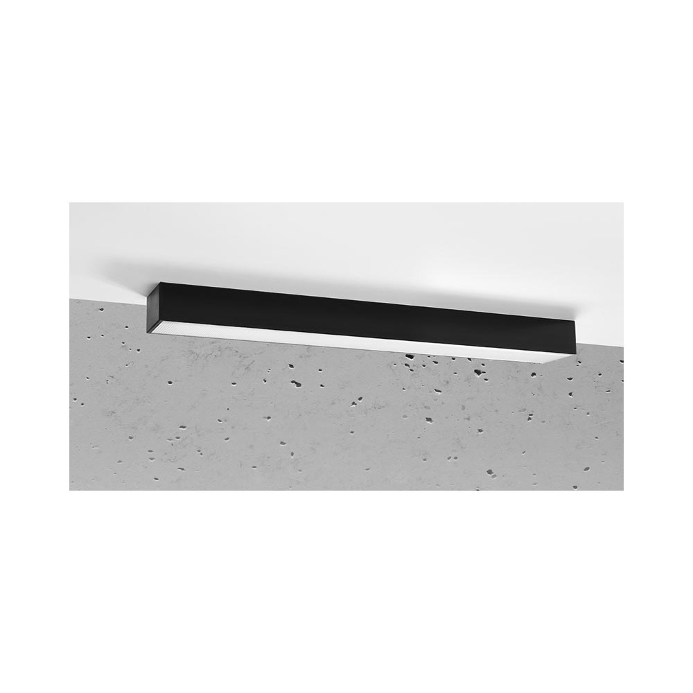Aplique de techo PINNE LED 65 negro, 22W - XauenBatt Iluminación