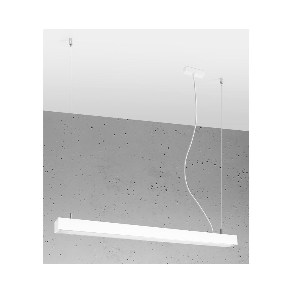 Lámpara de techo PINNE LED 95 blanco, 31W - XauenBatt Iluminación