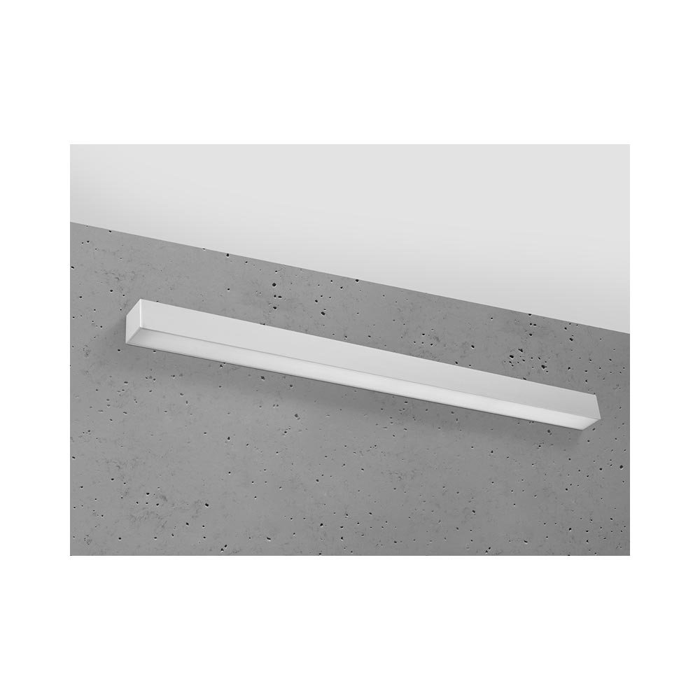 Aplique de pared PINNE LED 95 gris, 31W - XauenBatt Iluminación