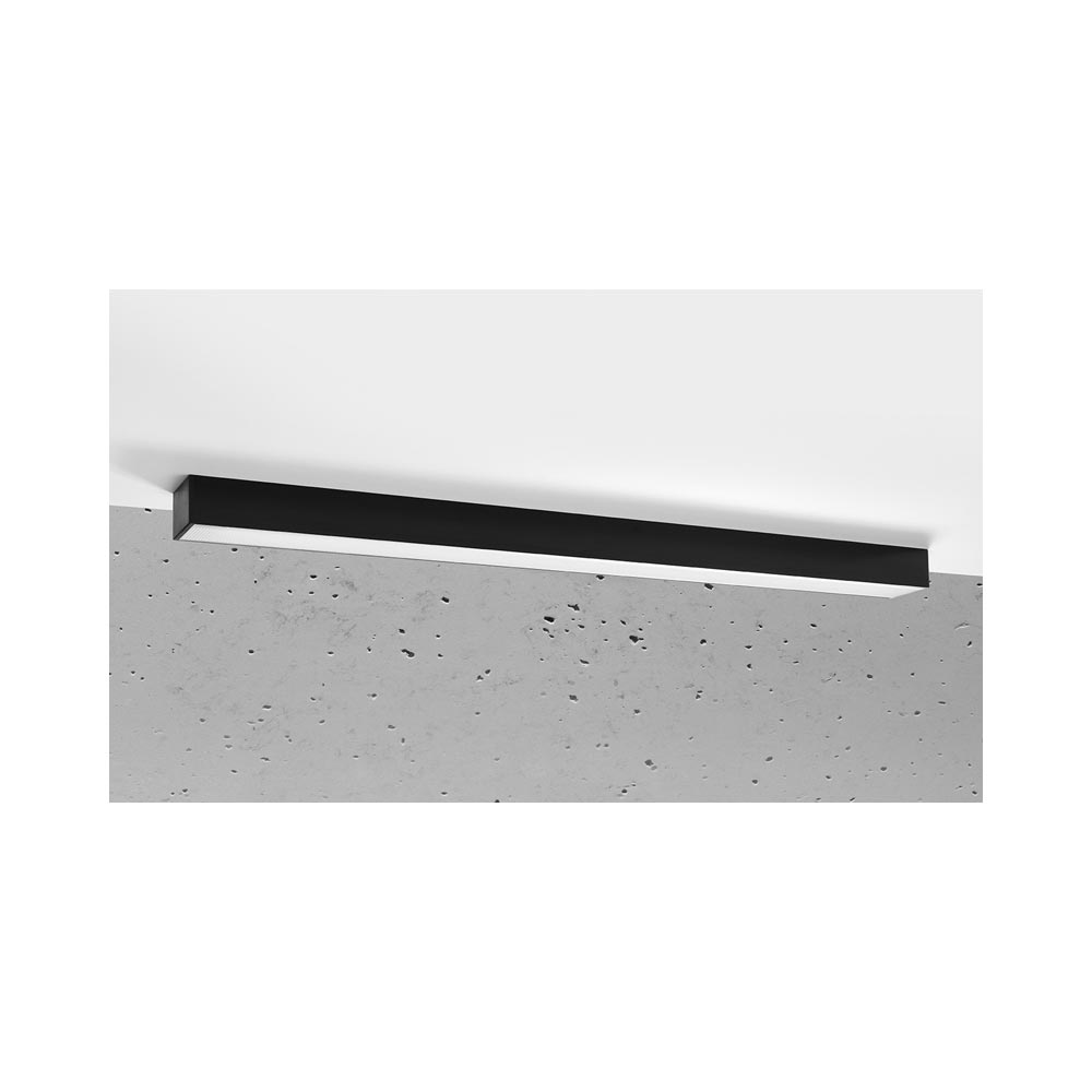 Aplique de techo PINNE LED 95 negro, 31W - XauenBatt Iluminación